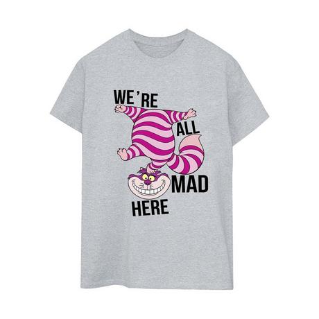 Disney  Tshirt ALICE IN WONDERLAND ALL MAD HERE 