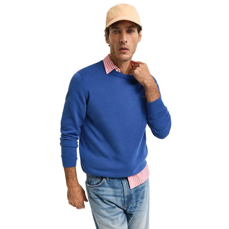 GANT Classic Cotton C-Neck Pull  