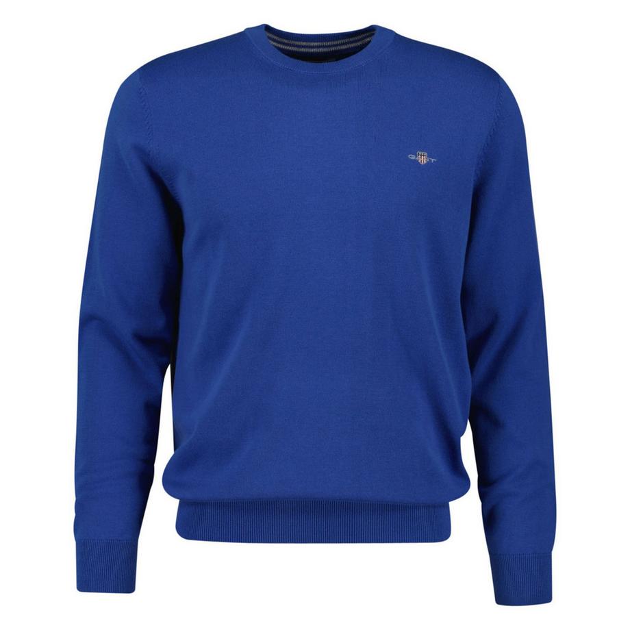 Pull en tricot  Confortable à porter-CLASSIC C-NECK