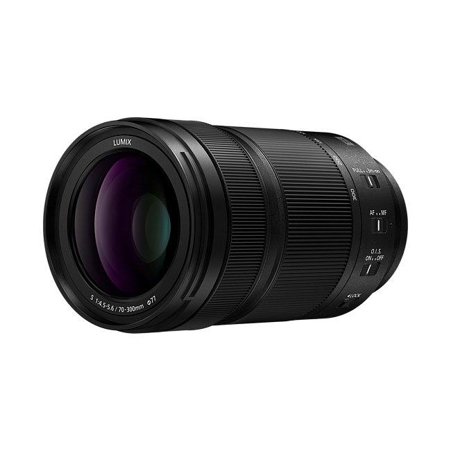 Panasonic  Lumix S 70â€“300 mm f/4,5â€“5,6 Hybridobjektiv schwarz 