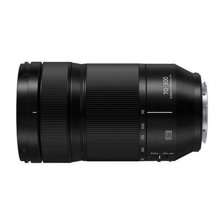 Panasonic  Lumix S 70â€“300 mm f/4,5â€“5,6 Hybridobjektiv schwarz 