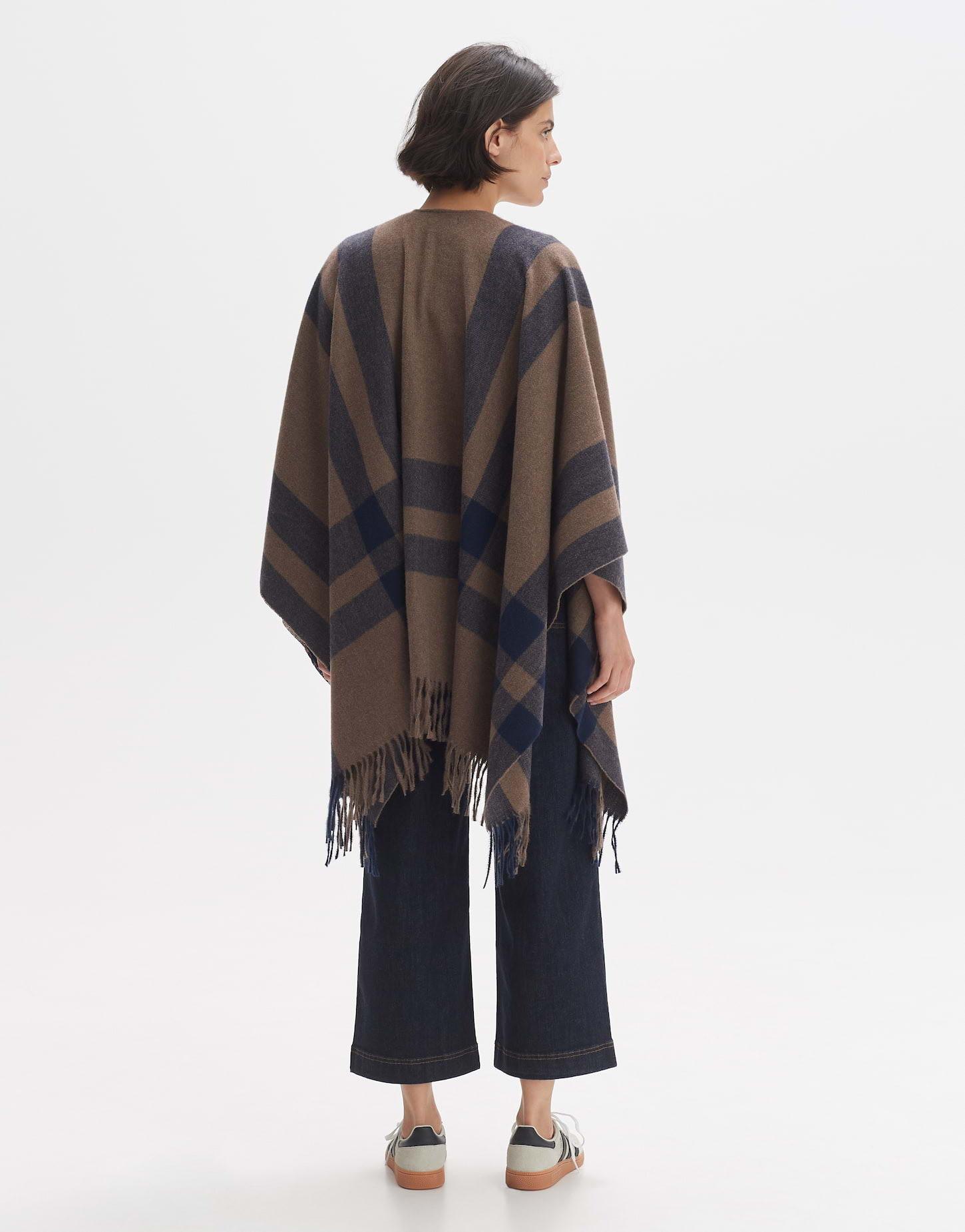 OPUS  Cape Atano cape oversized geschnitten 