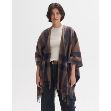 Cape Atano cape oversized geschnitten