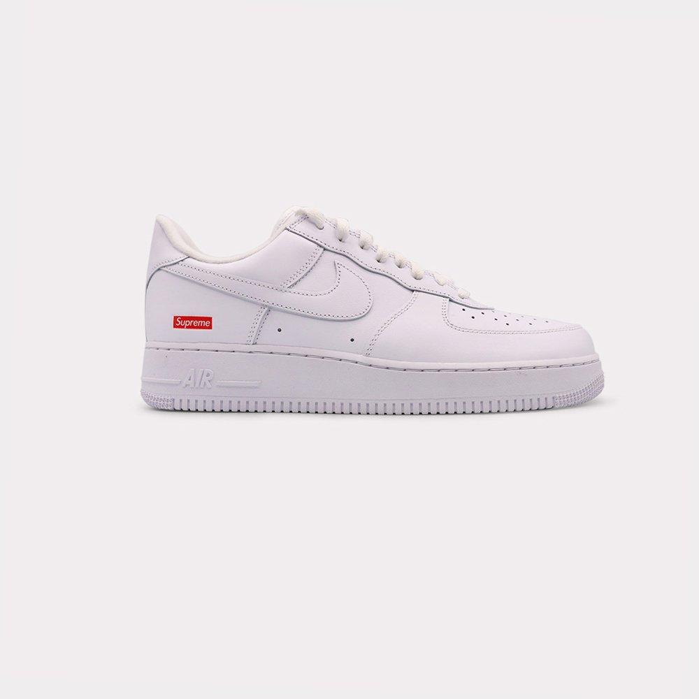 NIKE  Nike AF1 x Supreme White 