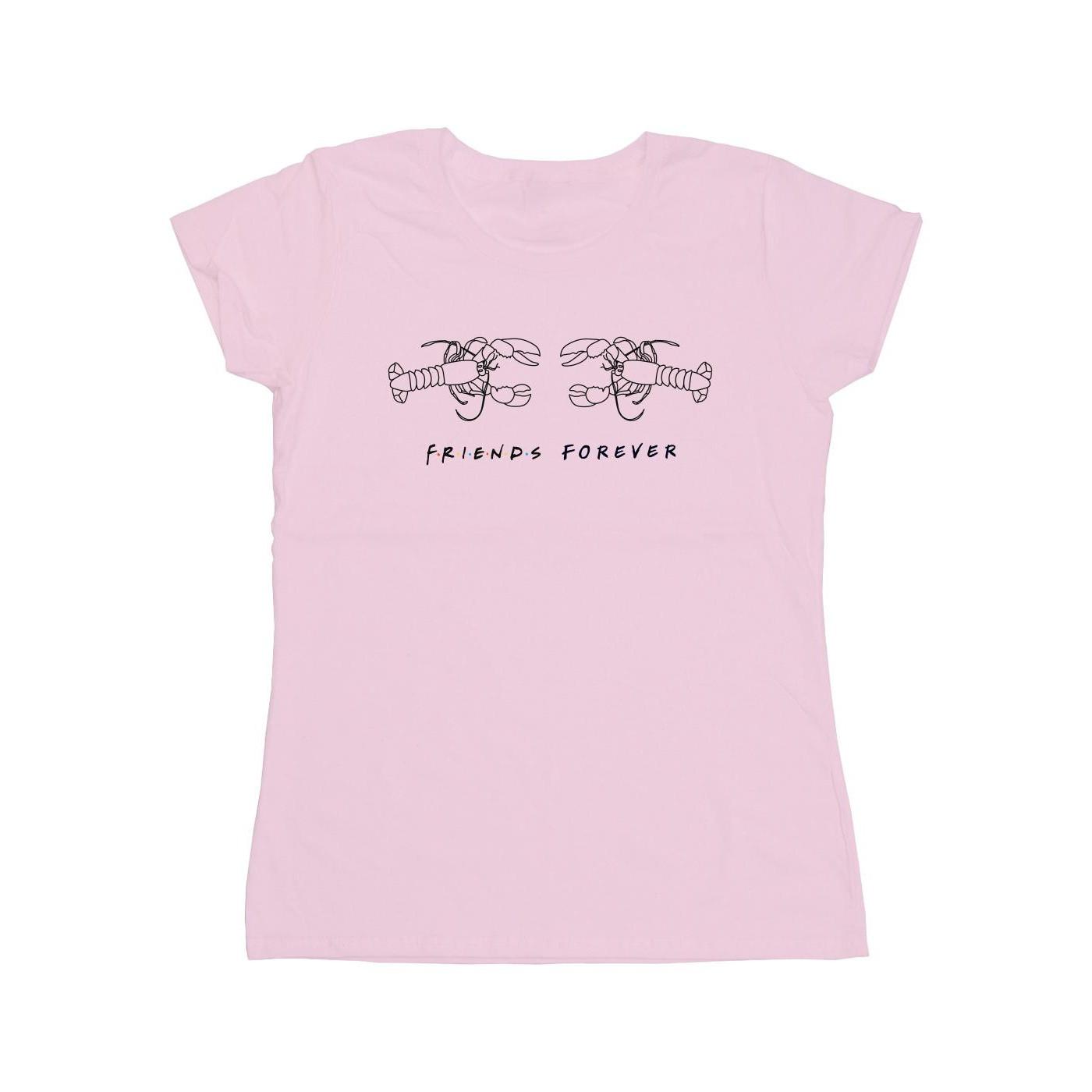 Image of Lobster Logo Tshirt Damen Pink XL