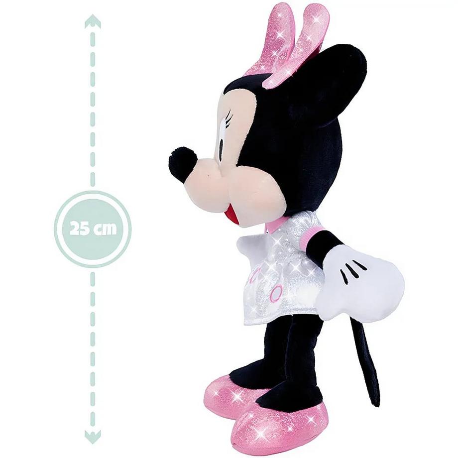 Simba  Plüsch Sparkly Minnie Mouse (25cm) 