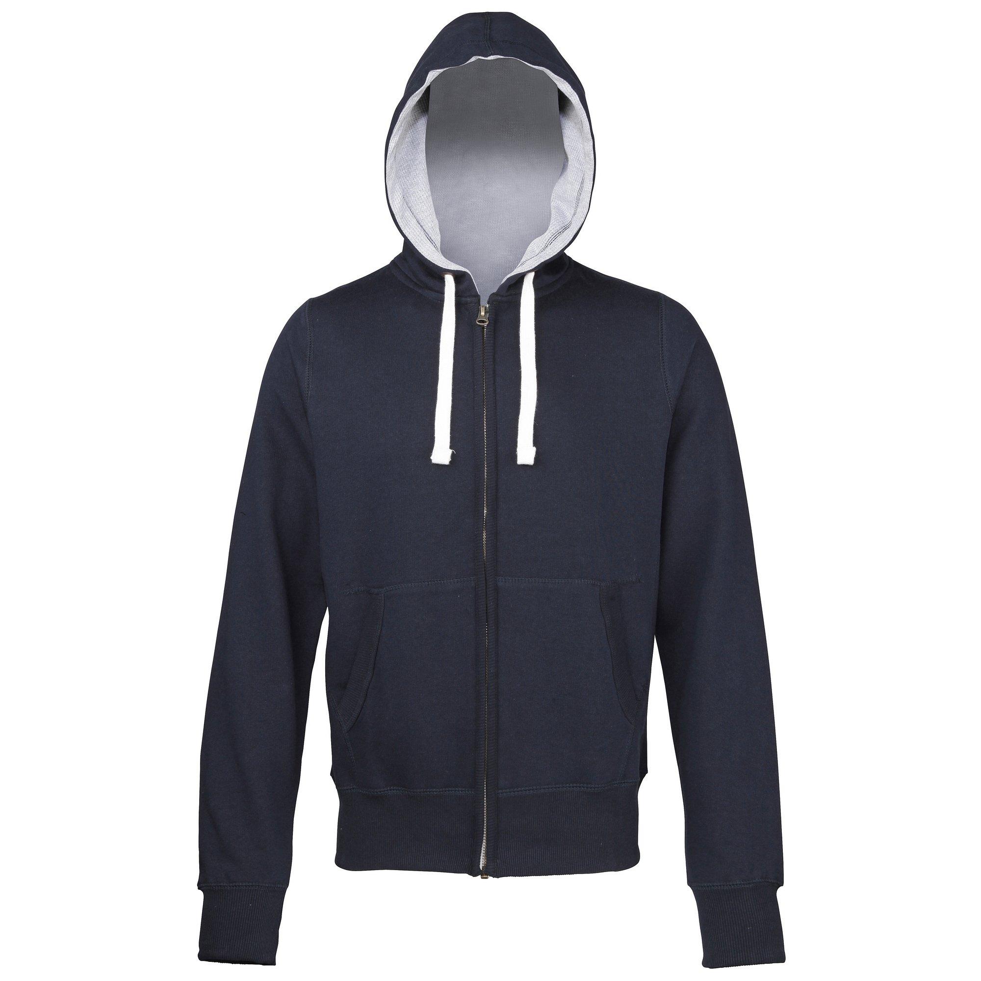 Image of Kapuzenjacke Kapuzenpullover Mit Reißverschluss Damen Marine XL