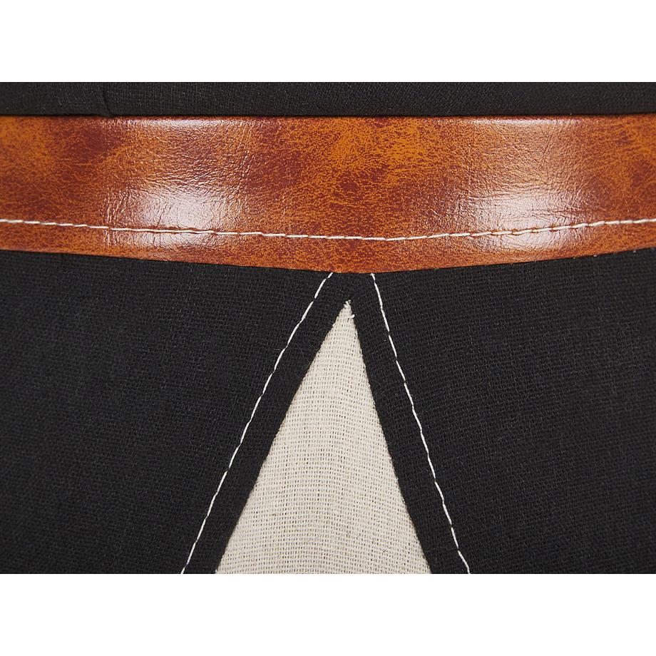 Beliani Pouf de rangement pour enfants en Lin synthétique Moderne APACHE  