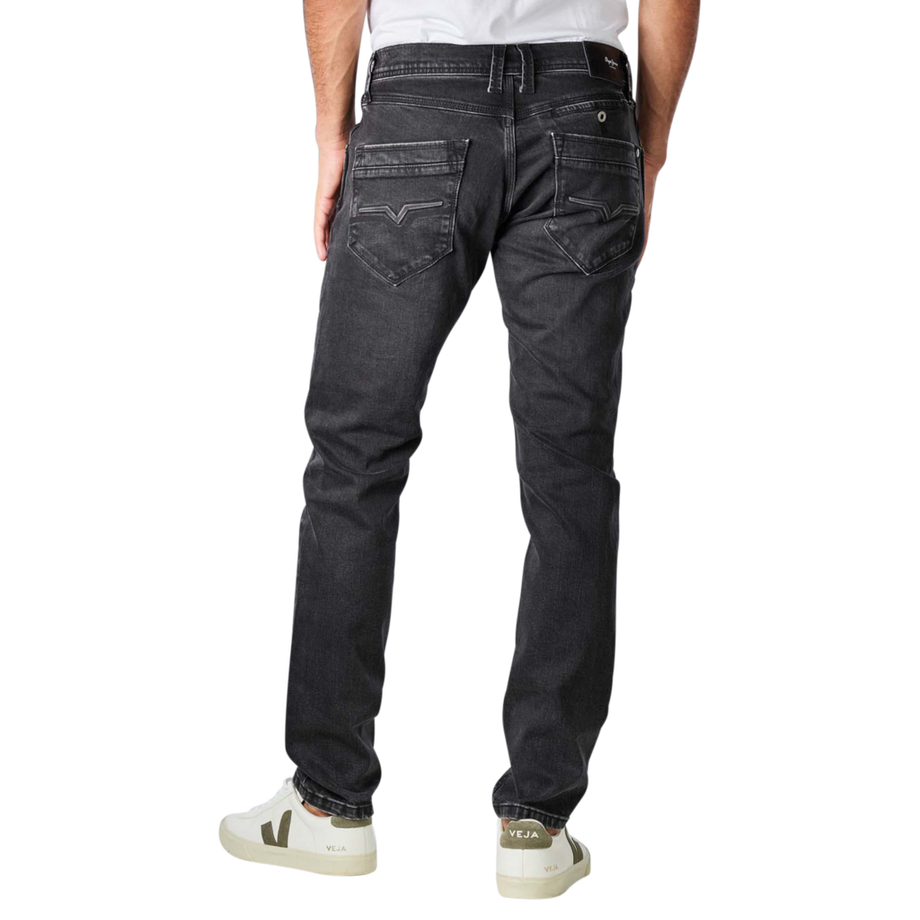 Pepe Jeans London Spike Tapered Fit Wiser Wash Jeans  