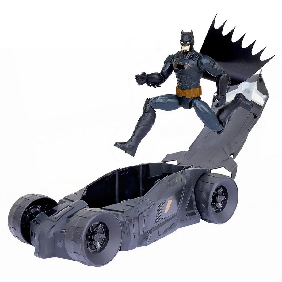 Spin Master  Batman Batmobile & Batman im Versus-Design (30cm) 