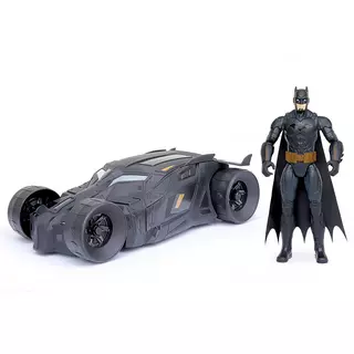 Figurine Batman Deluxe 30 cm - SPIN MASTER - DC Comics - Gris - Enfant gris  - Spin Master