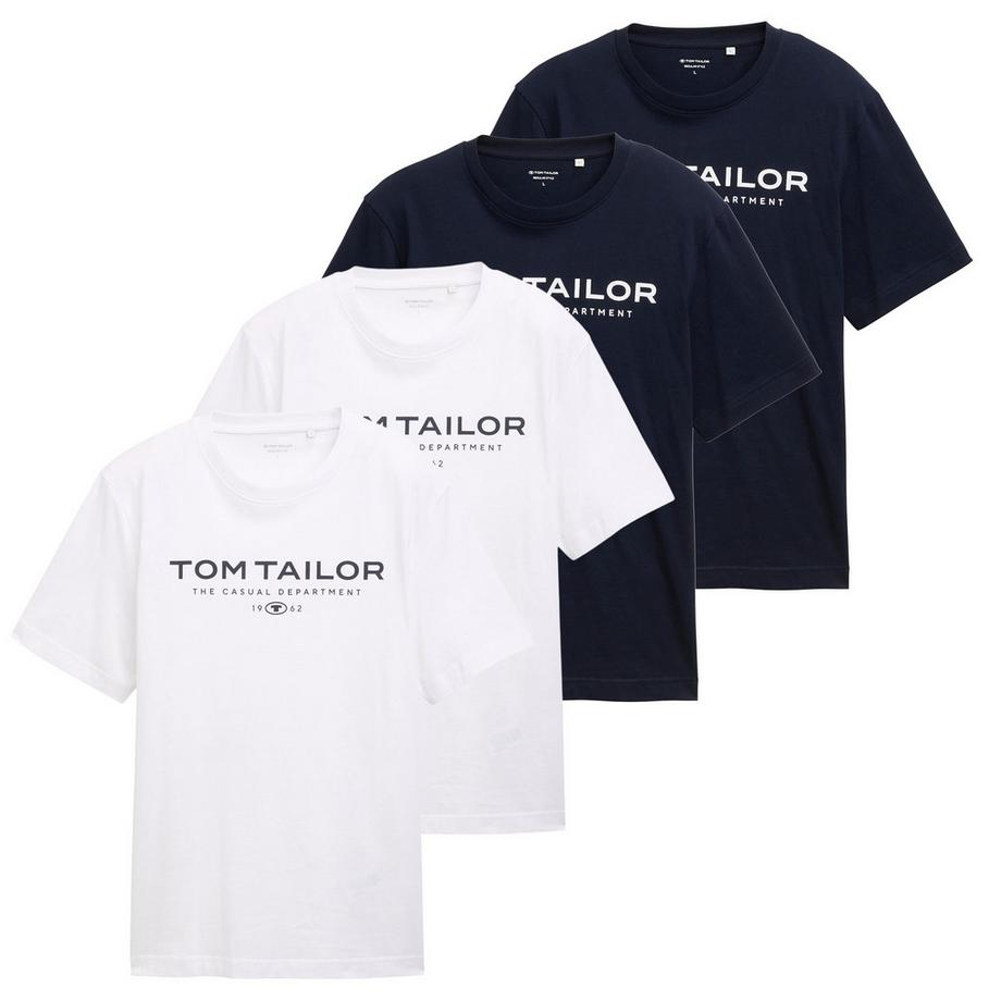 T-shirt  Pack de 4 Confortable à porter-T-Shirt with Print