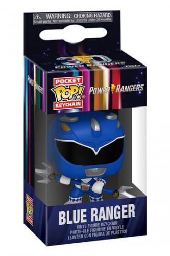 Image of Key POP! Power Rangers 30th: Blue Ranger