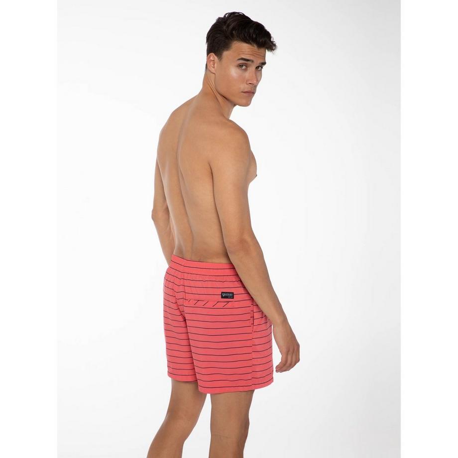 PROTEST Sharif Gestreifte Strandshorts  