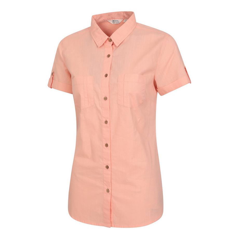 Mountain Warehouse Kurzärmliges Button Down Hemd  