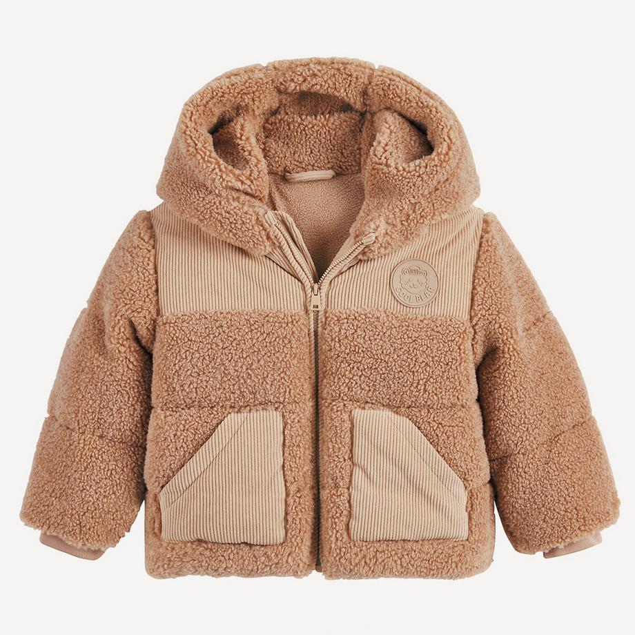 La Redoute Collections  Warme Sherpa-Daunenjacke mit Kapuze 