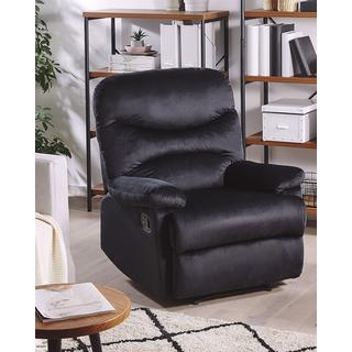 Beliani Fauteuil en Velours Industriel ESLOV  