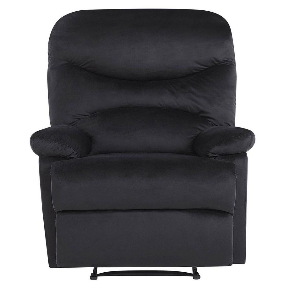 Beliani Fauteuil inclinable en Velours Industriel ESLOV  