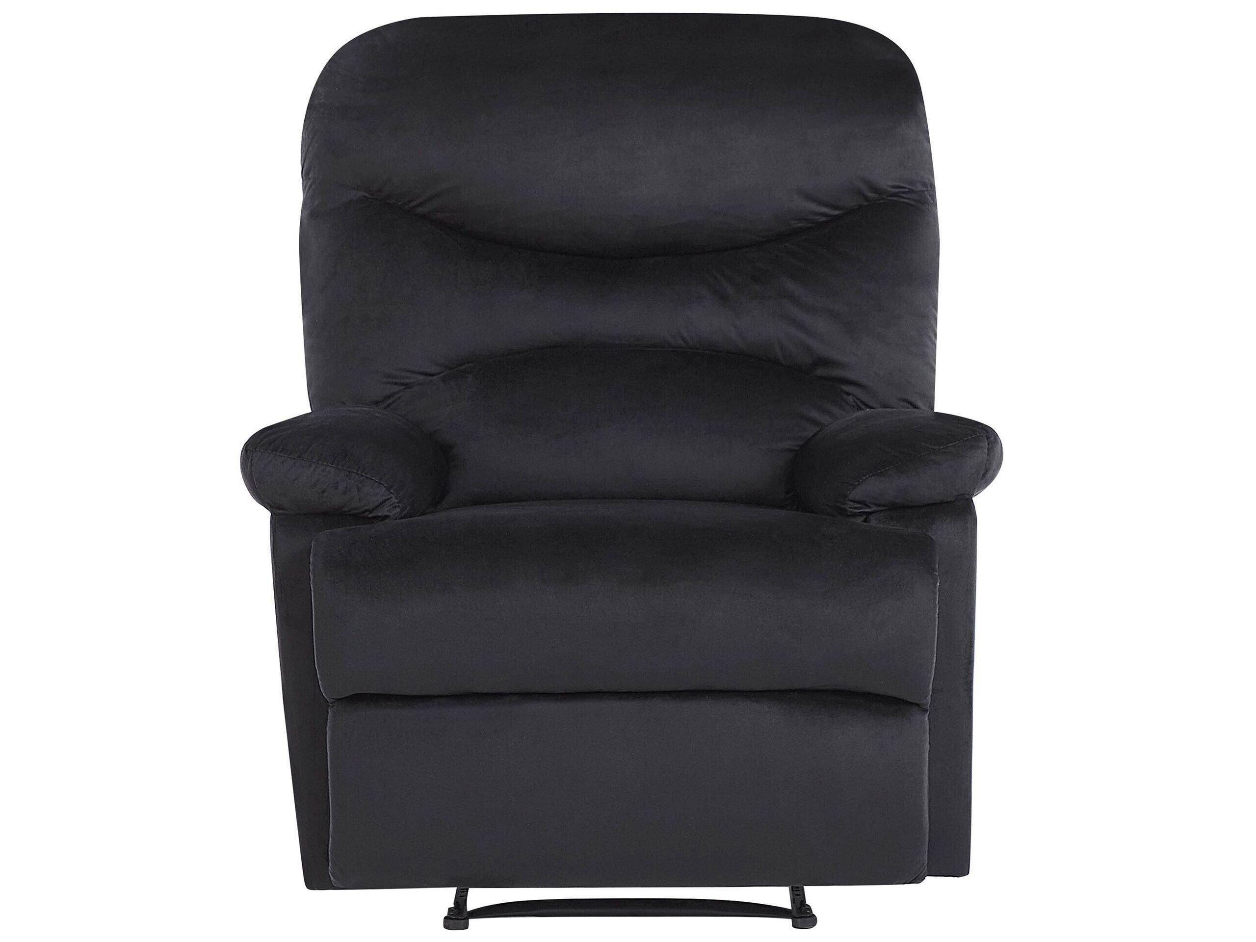 Beliani Fauteuil en Velours Industriel ESLOV  