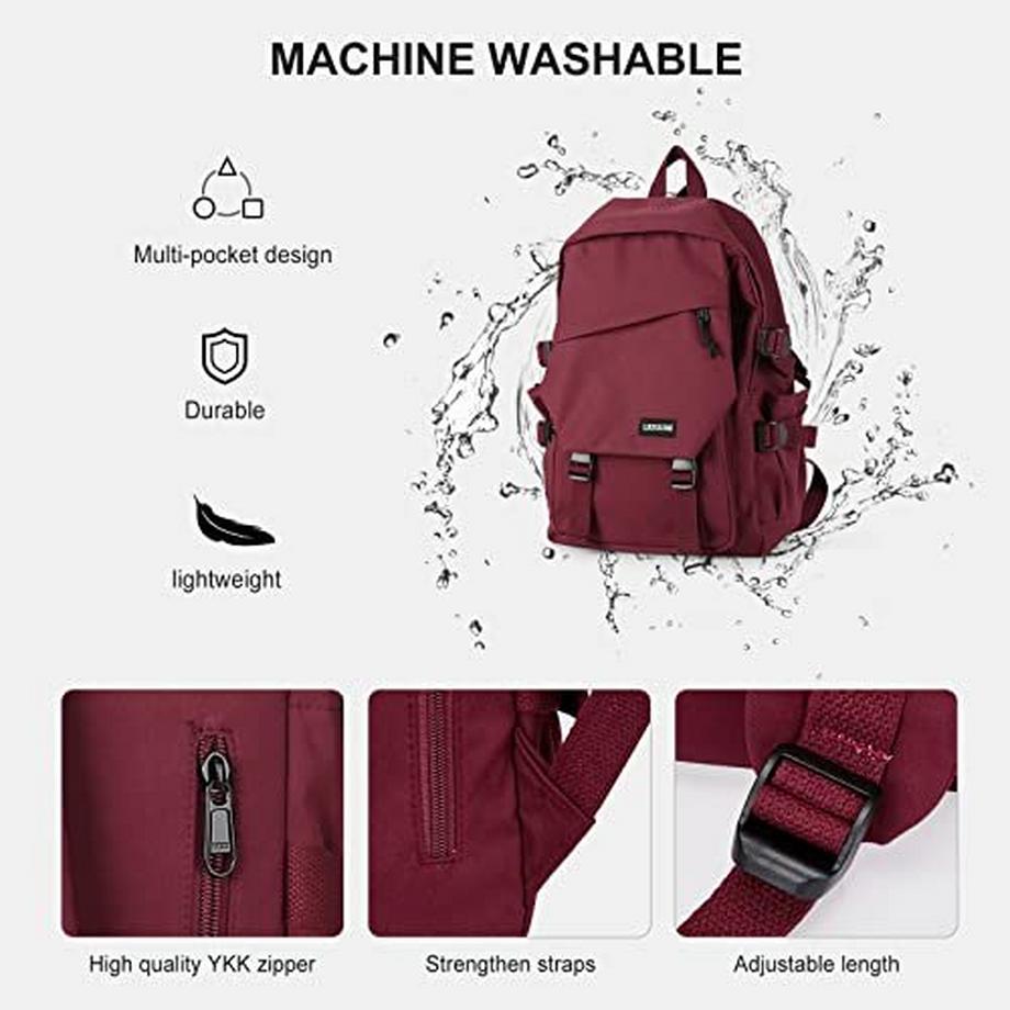 Only-bags.store Zaino leggero casual per laptop impermeabile  