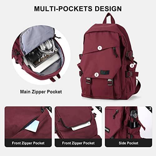Only-bags.store Leichtgewichtige Schultasche Beiläufiger Tagesrucksack College-Laptop-Rucksack Wasserdichter  