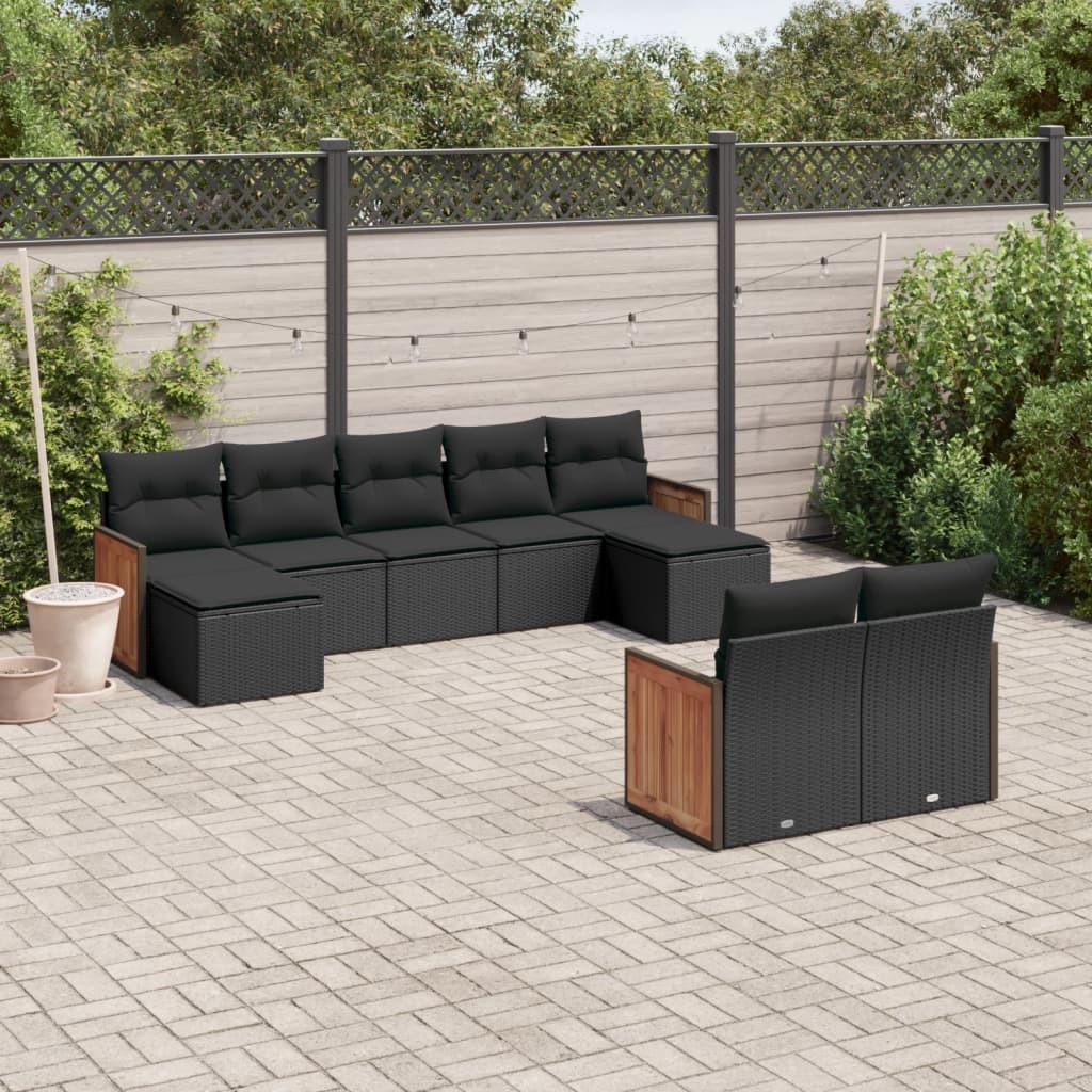 VidaXL Garten sofagarnitur poly-rattan  