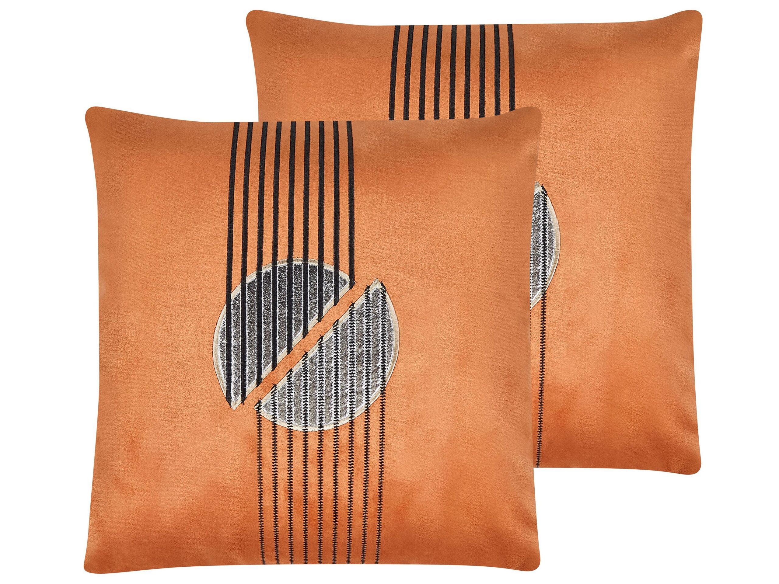 Image of Kissen 2er Set aus Polyester Modern CEROPEGIA Kissen 2er Set aus Polyester Modern CEROPEGIA