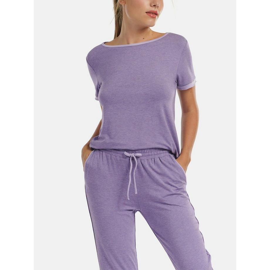Lisca Laura Kurzarm Pyjama T-Shirt  