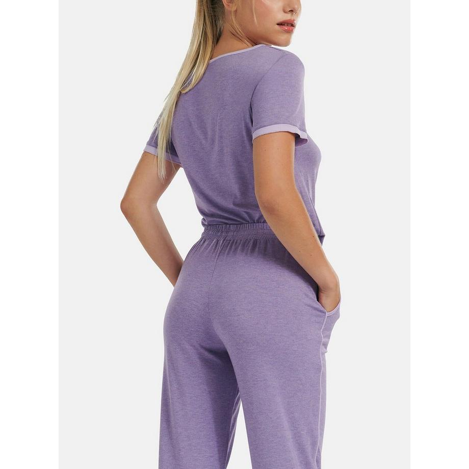 Lisca Laura Kurzarm Pyjama T-Shirt  