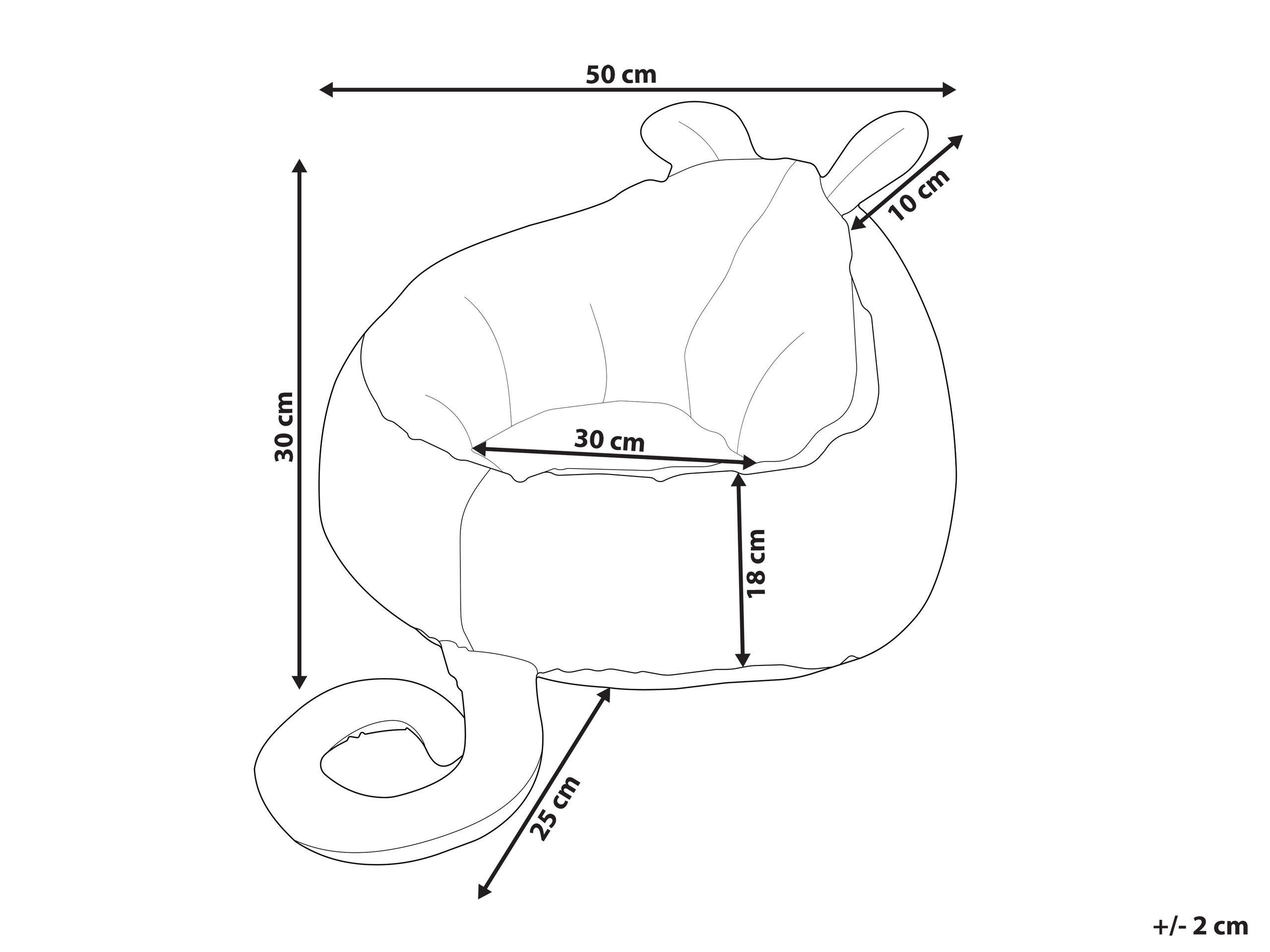 Beliani  Accessoires en Velours Traditionnel HASSA 