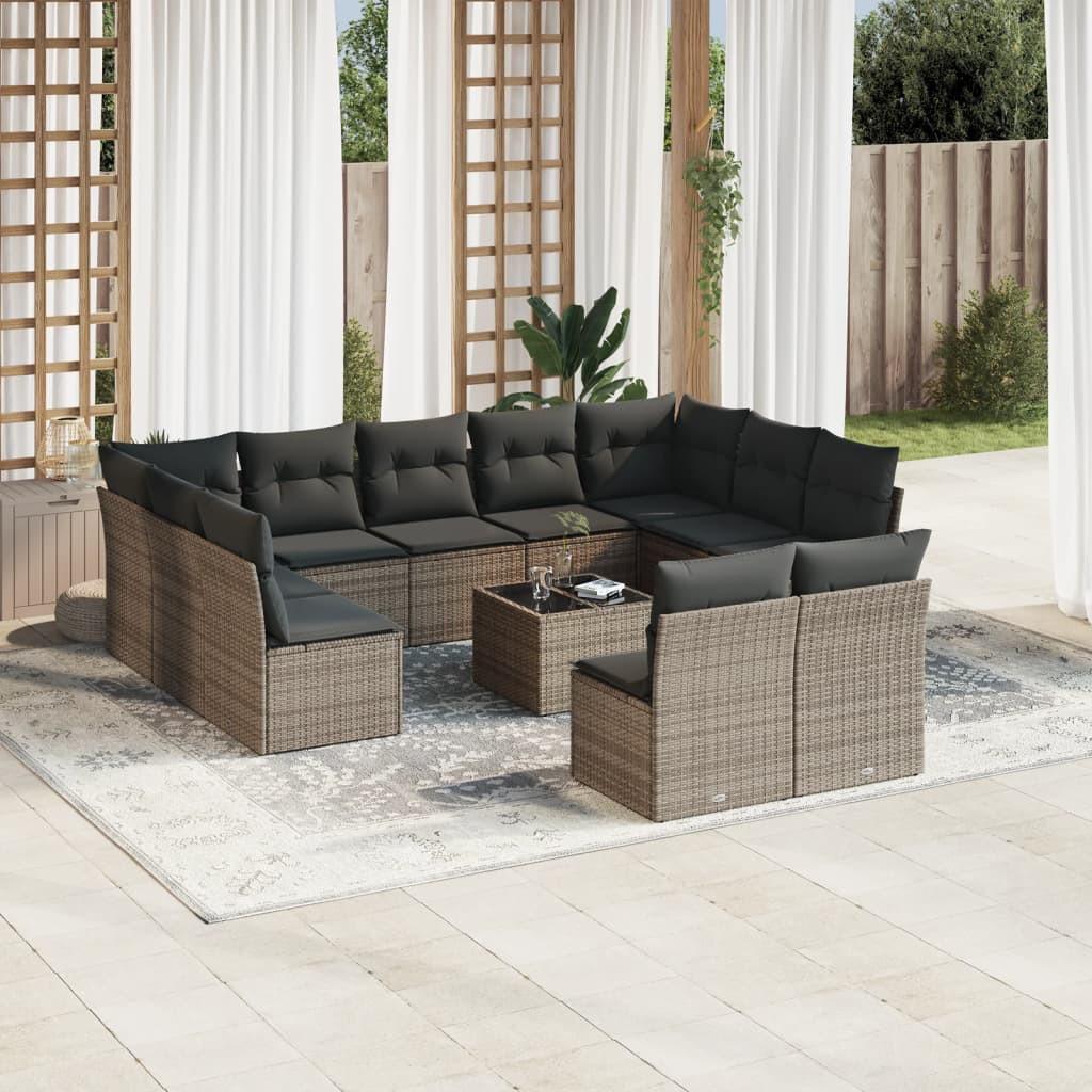 VidaXL Garten sofagarnitur poly-rattan  