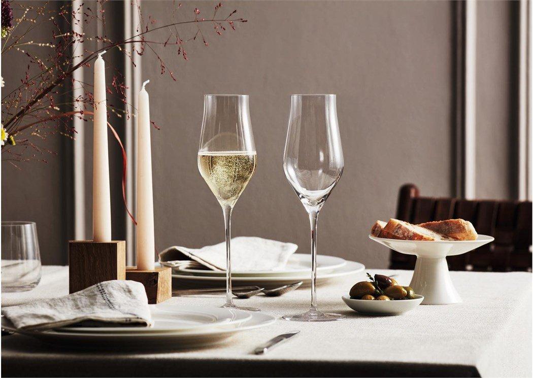 LEONARDO Champagnerglas Brunelli, 6 Stück, Transparent  