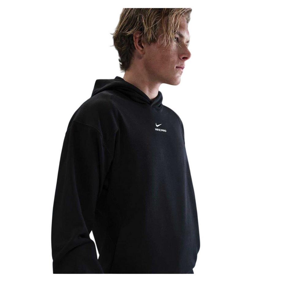NIKE Pro Hoodie Zum Überziehen, Training, Regulär  
