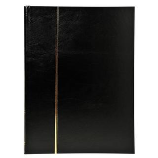 Exacompta Album de timbres simili-cuir 48 pages noires - 22,5x30,5 cm  