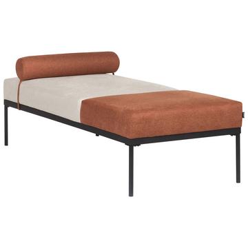 Chaise longue en Lin synthétique Rétro MALMOS