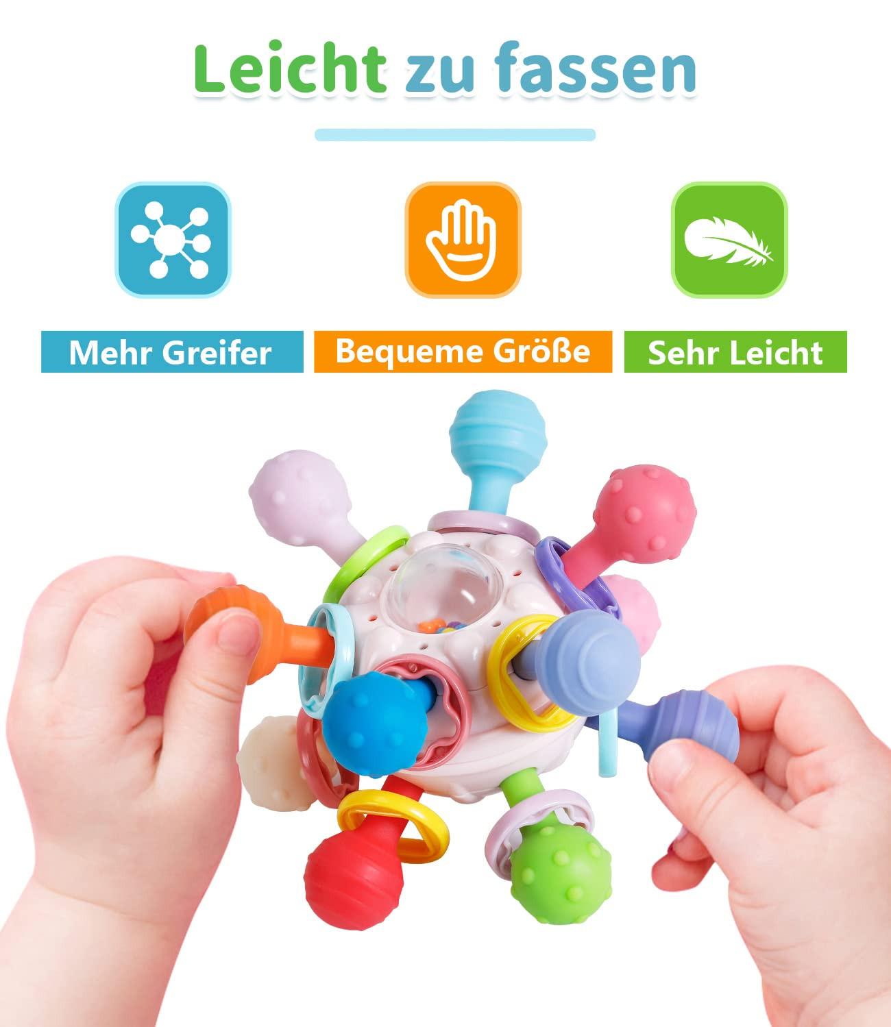 Activity-board  Baby-Beißspielzeug, Greifspielzeug zur Stimulation des Zahnens 