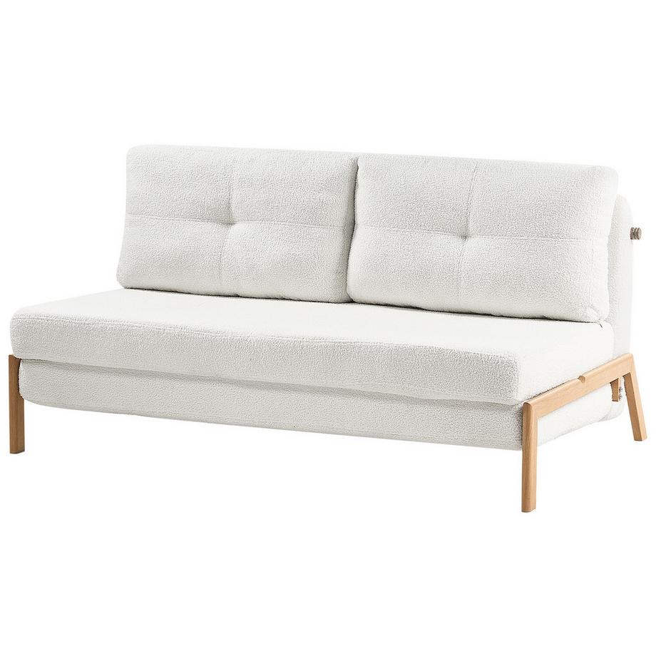 Beliani Schlafsofa aus Bouclé Skandinavisch EDLAND  