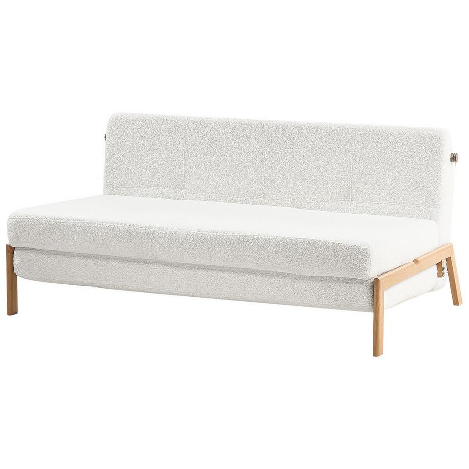 Beliani Schlafsofa aus Bouclé Skandinavisch EDLAND  