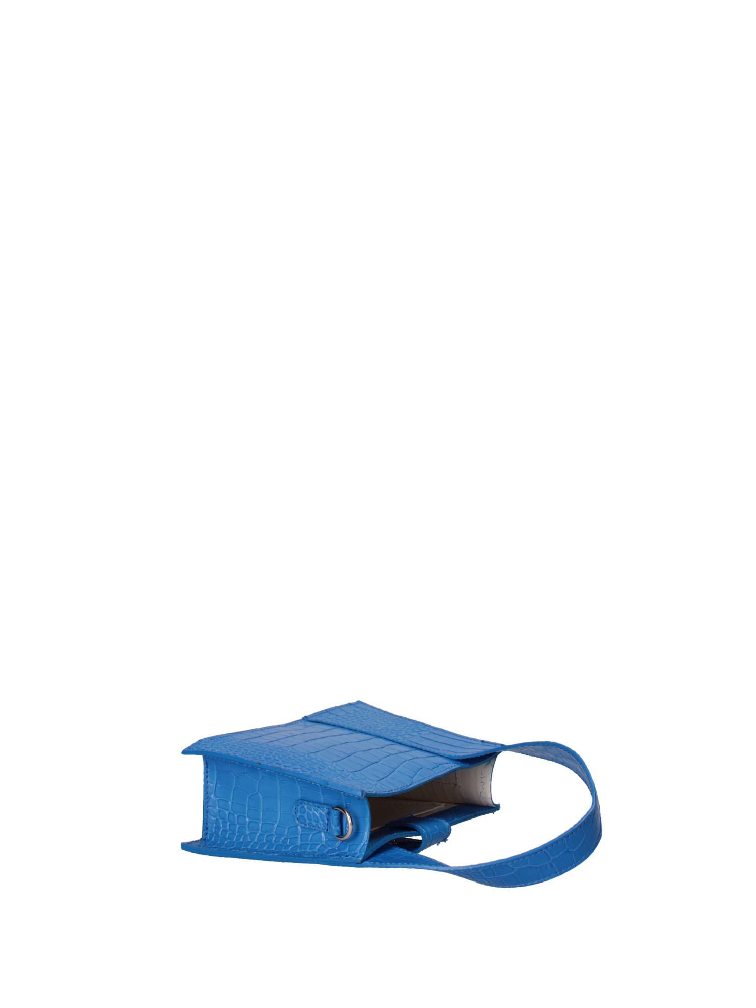 Roberta Rossi Sac à main gaufré crocodile  