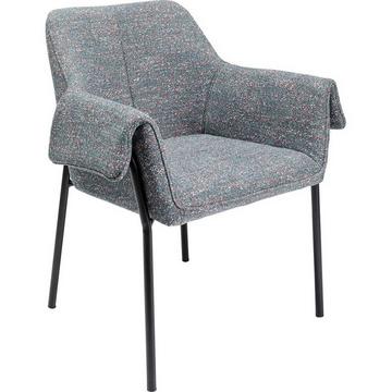 Fauteuil Bess Flitter gris