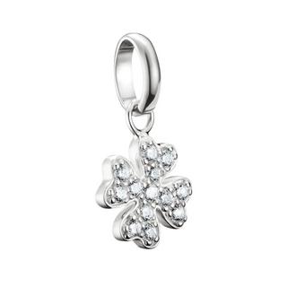 Thomas Sabo  Charm-Anhänger Glücksklee Mit Steinen 