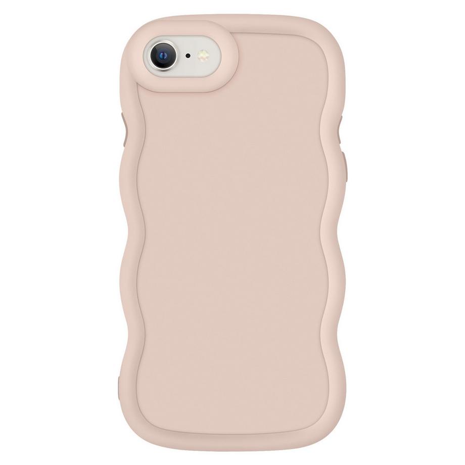 Avizar  Silikonhülle iPhone 7 und 8 Beige 