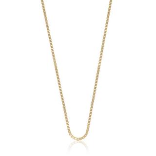 MUAU Schmuck  Collier Venezianer Gelbgold 750, 1.8mm, 50cm 