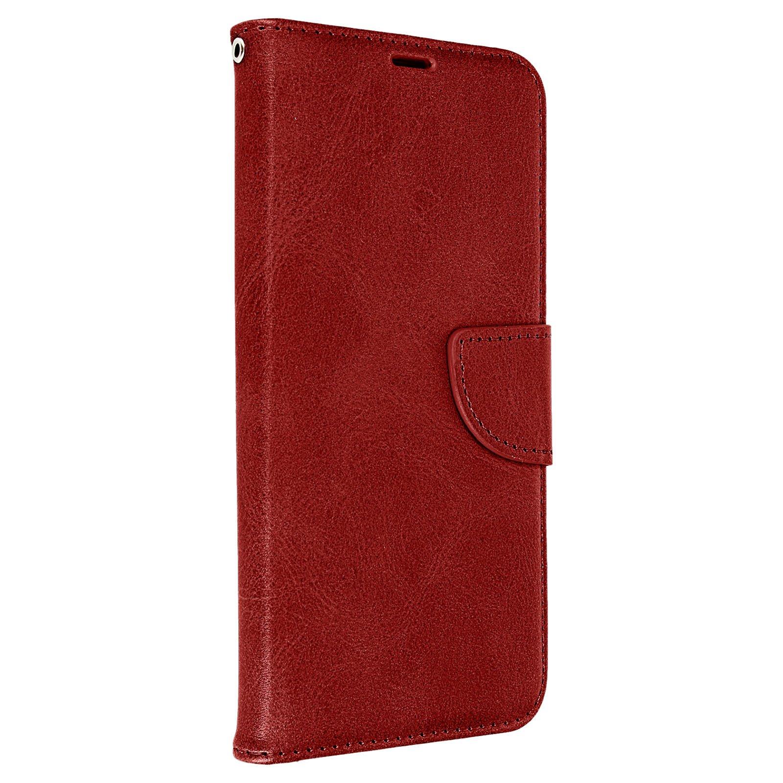 Avizar  Custodia folio Samsung A54 5G rossa 