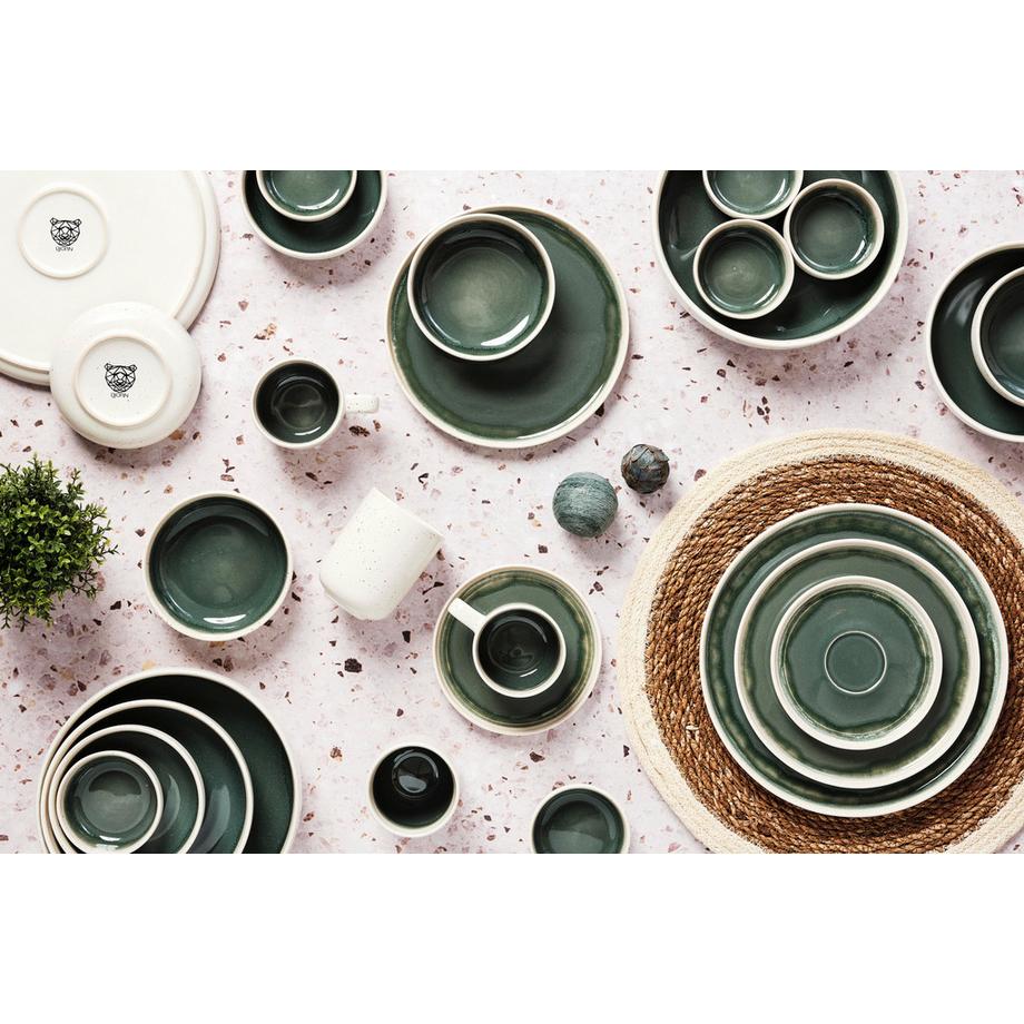 BJÖRN Set stoviglie OXYGEN - 42 pezzi - verde  