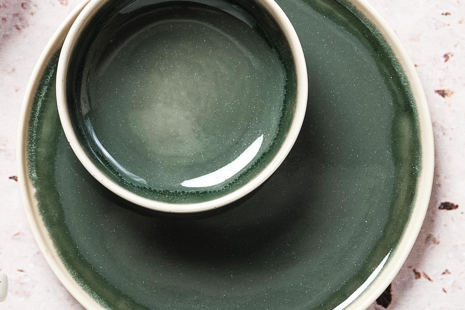 BJÖRN Set stoviglie OXYGEN - 42 pezzi - verde  