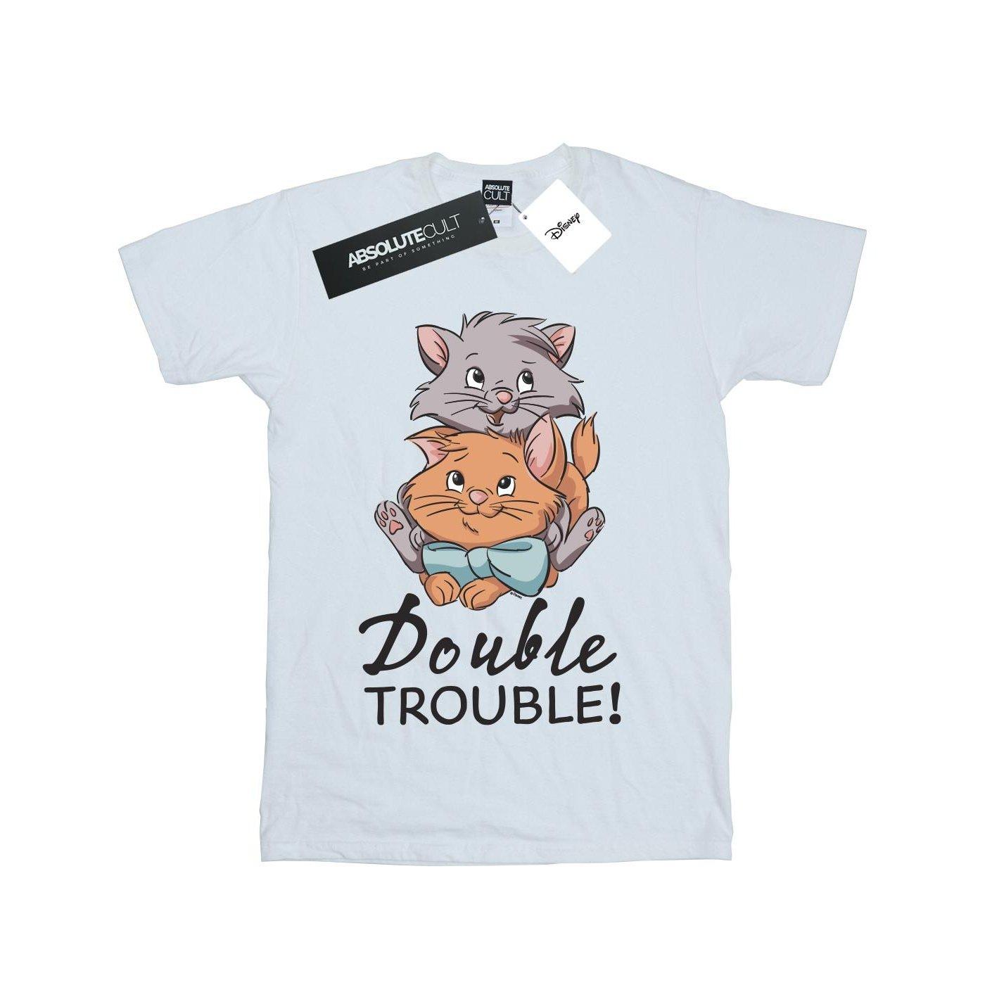 Image of The Aristocats Double Trouble Tshirt Unisex Weiss 116