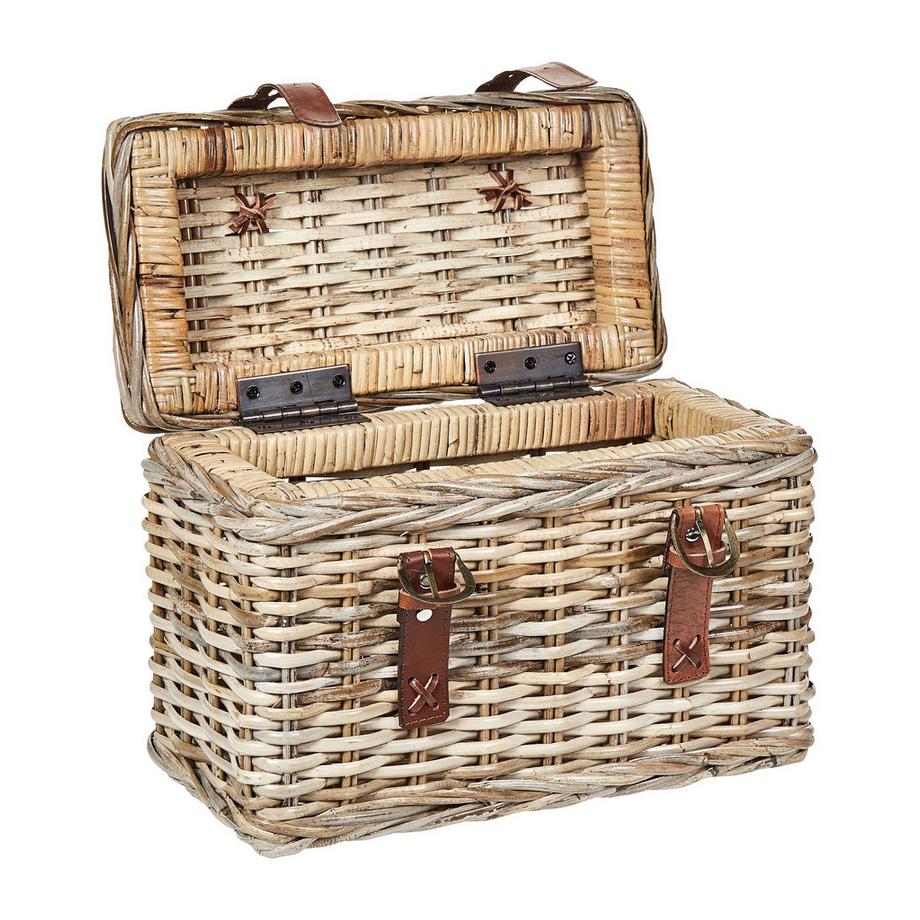 Beliani Korb en Rotin Boho IRBID  