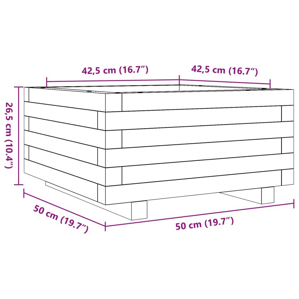 VidaXL fioriera da giardino Legno di douglas  