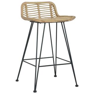 VidaXL Barstuhl rattan  